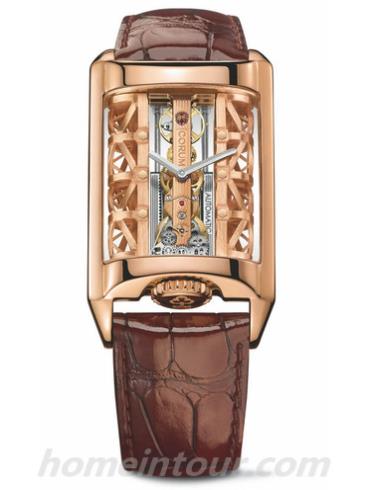 昆仑B313_03296男表昆仑桥系列-棕色表带/表径31 x 52.50mm