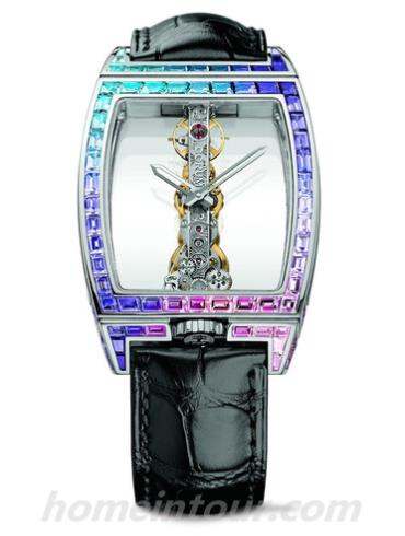 昆仑B113_02955男表昆仑桥系列-黑色表带/表径35 x 51.20mm