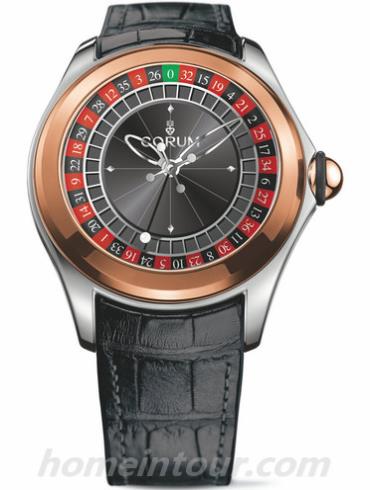 昆仑L082_03007男表HERITAGE系列-黑色表带/表径47mm