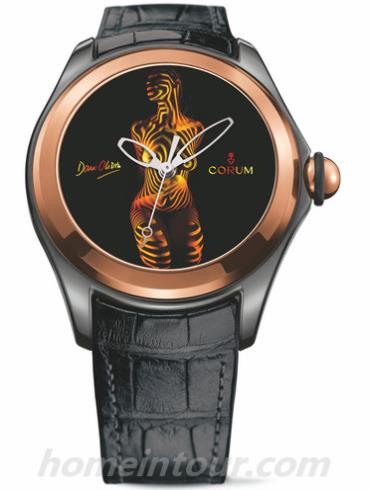 昆仑L082_03019男表HERITAGE系列-黑色表带/表径47mm