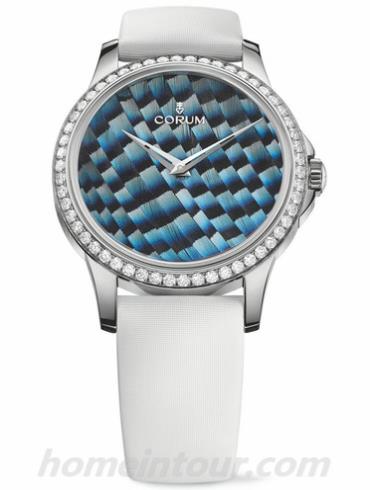 昆仑C110_02637女表HERITAGE系列-白色表带/表径39mm