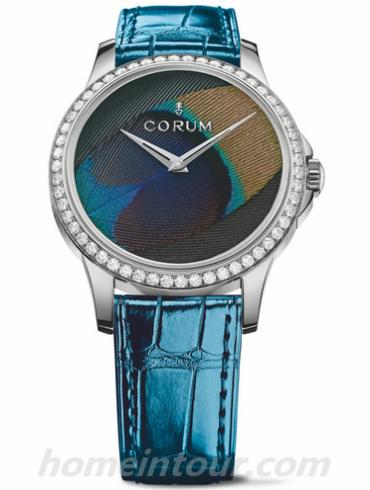 昆仑C110_02814女表HERITAGE系列-蓝色表带/表径39mm