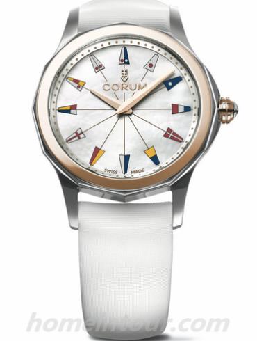 昆仑A020/02582女表海军上将杯系列-银色表带/表径32mm