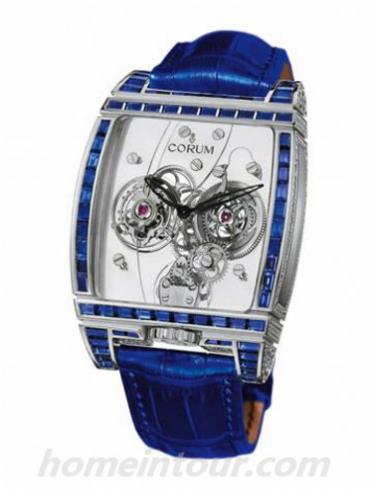 昆仑382.853.69_0F83_0000男表昆仑桥系列-蓝色表带/表径38x53mm