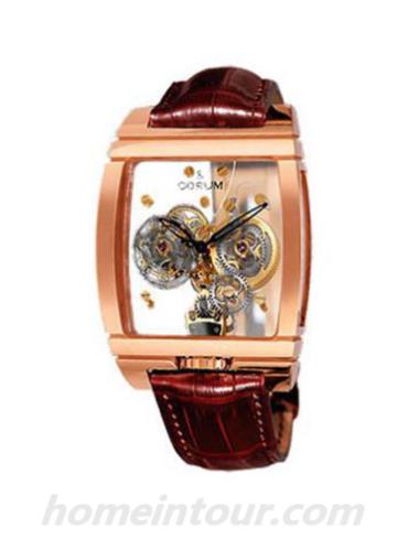 昆仑382.850.55_0F02_0000男表昆仑桥系列-棕色表带/表径38x53mm