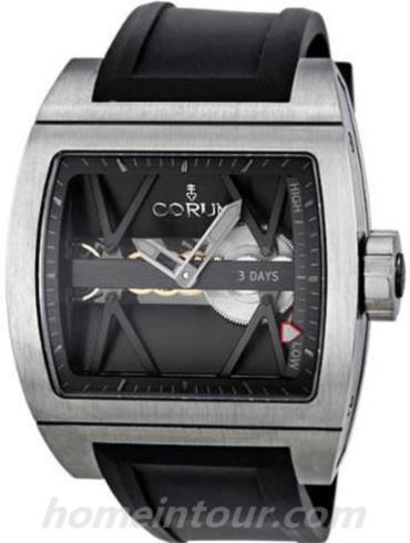 昆仑107.101.04_F371_0000男表昆仑桥系列-黑色表带/表径42.5x52.5mm