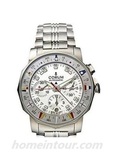 昆仑985.630.20_V785_AA32男表海军上将杯系列-银色表带/表径40mm