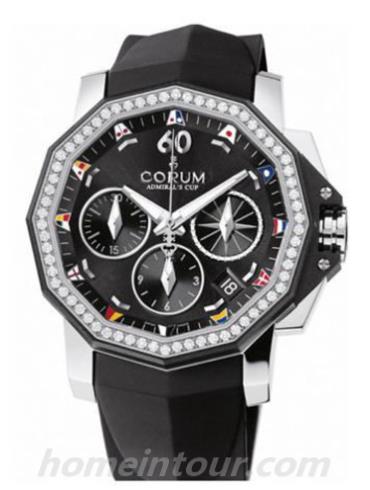 昆仑984.970.47_F371_AN12女表海军上将杯系列-黑色表带/表径40mm