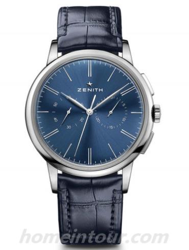 真力时03.2272.4069_51.C700男表ELITE系列-蓝色表带/表径42mm