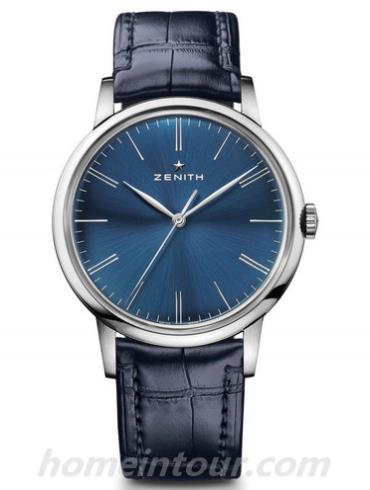 真力时03.2272.6150_51.C700男表ELITE系列-蓝色表带/表径42mm