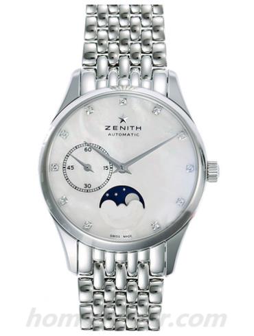 真力时03.2310.692_81.M2310女表指挥官-银色表带/表径33mm