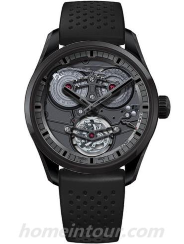 真力时49.2520.4805_98.R576男表ACADEMY-黑色表带/表径45mm