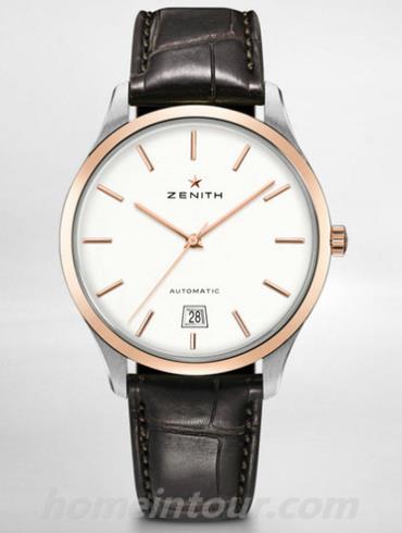 真力时51.2020.3001_01.C498男表指挥官-深棕色表带/表径40mm