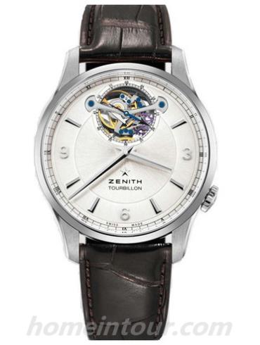 真力时03.2190.4041_01.C498男表ELITE系列-棕色表带/表径40mm