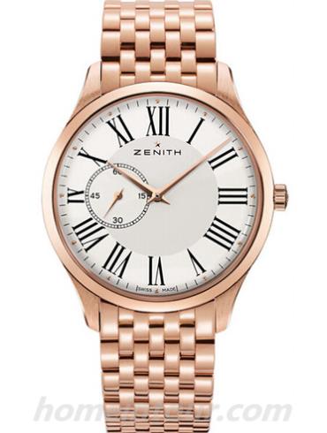 真力时18.2010.681_11.M2010_男表指挥官-金色表带/表径40mm