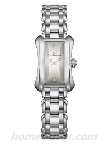 宝齐莱00.10703.08.17.99女表雅丽嘉系列-银色表带/表径21x30mm