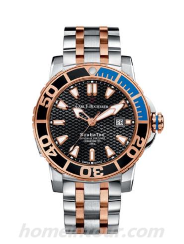 宝齐莱00.10632.24.33.21男表柏拉维系列-黑色表带/表径44.6mm