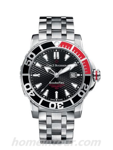 宝齐莱00.10632.23.33.22男表柏拉维系列-黑色表带/表径44.6mm