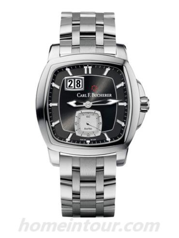 宝齐莱00.10628.08.33.21男表柏拉维系列-黑色表带/表径38.54x39.25mm