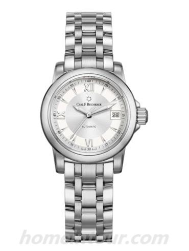 宝齐莱00.10621.08.15.99男表柏拉维系列-银色表带/表径27mm