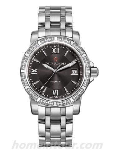 宝齐莱00.10617.08.35.95男表柏拉维系列-银色表带/表径38mm