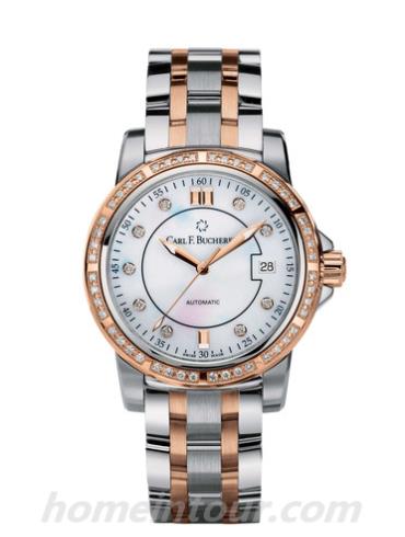 宝齐莱00.10617.07.77.31男表柏拉维系列-银色表带/表径38mm