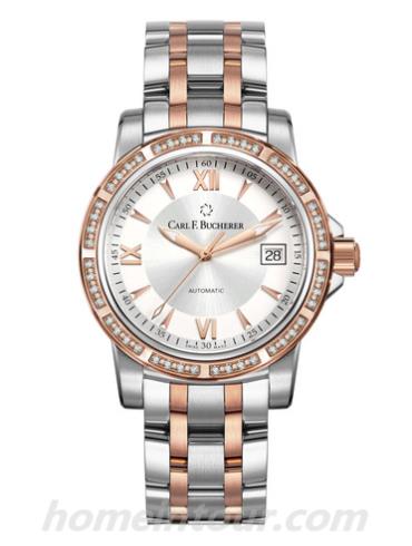 宝齐莱00.10617.07.15.95男表柏拉维系列-银色表带/表径38mm