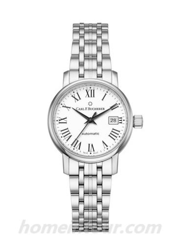 宝齐莱00.10319.08.21.21男表爱德玛尔系列-银色表带/表径40mm