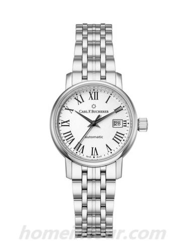 宝齐莱00.10319.08.11.21男表爱德玛尔系列-银色表带/表径40mm