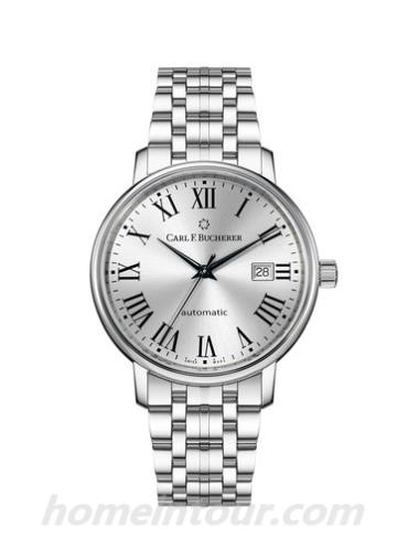 宝齐莱00.10318.08.61.21男表爱德玛尔系列-银色表带/表径40mm