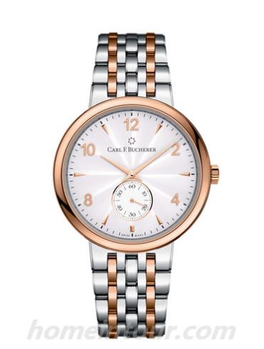 宝齐莱00.10316.07.26.21男表爱德玛尔系列-银色表带/表径39mm