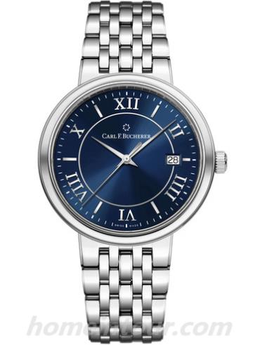 宝齐莱00.10314.08.55.21男表爱德玛尔系列-银色表带/表径39mm