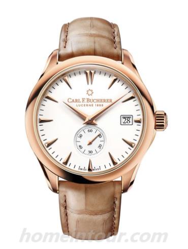 宝齐莱00.10921.03.23.01男表-浅棕色表带/表径43.1mmmm