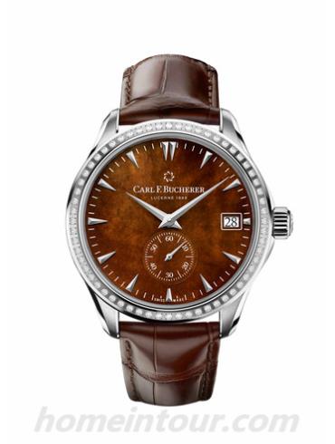 宝齐莱00.10917.08.83.11女表马利龙系列-棕色表带/表径40.6mm