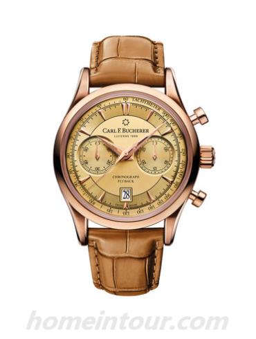 宝齐莱00.10919.03.43.01男表马利龙系列-黄色表带/表径43mm