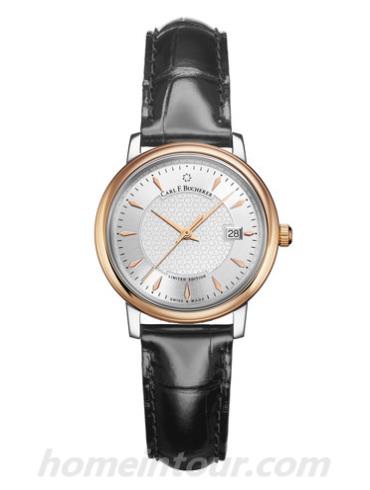 宝齐莱00.10315.07.13.99女表爱德玛尔系列-黑色表带/表径28mm