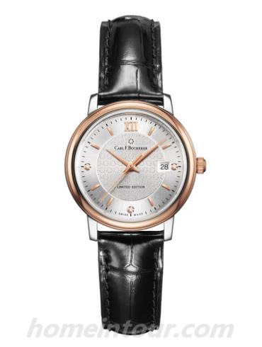 宝齐莱00.10315.07.19.99女表爱德玛尔系列-黑色表带/表径28mm