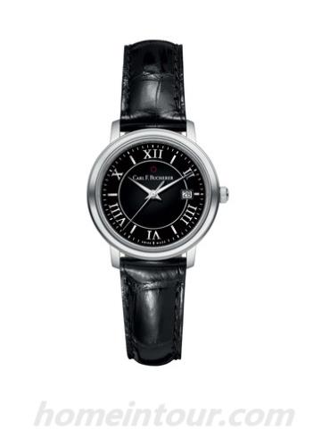 宝齐莱00.10315.08.35.01女表爱德玛尔系列-黑色表带/表径28mm