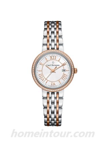 宝齐莱00.10315.07.15.31女表爱德玛尔系列-间金色表带/表径28mm