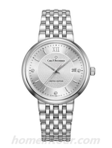 宝齐莱00.10314.08.19.98男表爱德玛尔系列-银色表带/表径39mm