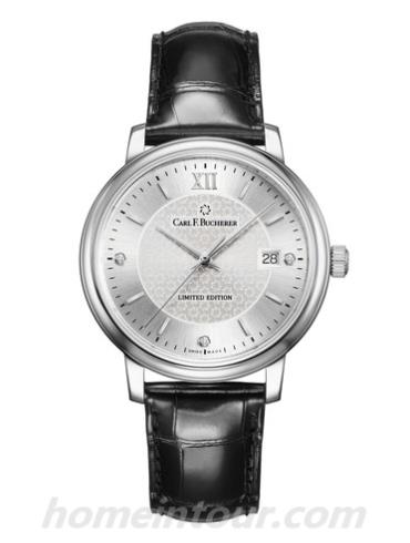 宝齐莱00.10314.08.19.99男表爱德玛尔系列-黑色表带/表径39mm