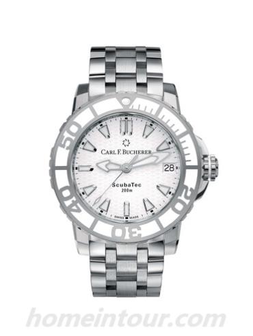 宝齐莱00.10634.23.23.21男表柏拉维系列-银色表带/表径36.5mm