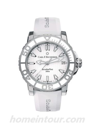 宝齐莱00.10634.23.23.01男表柏拉维系列-白色表带/表径36.5mm