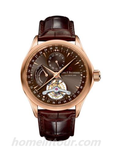 宝齐莱00.10918.03.93.01男表马利龙系列-棕色表带/表径41.8mm