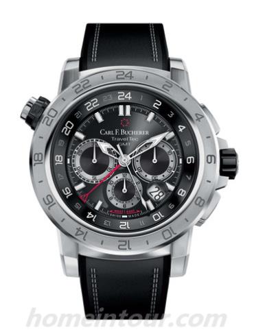 宝齐莱00.10633.08.33.01男表柏拉维系列-黑色 表带/表径47.4mm