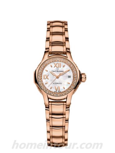 宝齐莱00.10550.03.75.21女表白蒂诗系列-金色表带/表径26.5mm