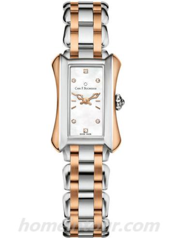 宝齐莱00.10703.07.77.21女表雅丽嘉系列-间金表带/表径21 x 30mm