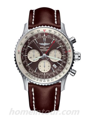 百年灵AB031021_Q615_443X_A20BA.1男表航空计时系列-表带/表径45mm