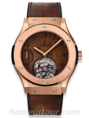 宇舶505.OX.0500.VR.BER17男表经典融合系列-表带/表径45mm