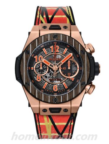 宇舶411.OQ.1189.NR.ITI18男表BIG BANG系列-表带/表径45mm